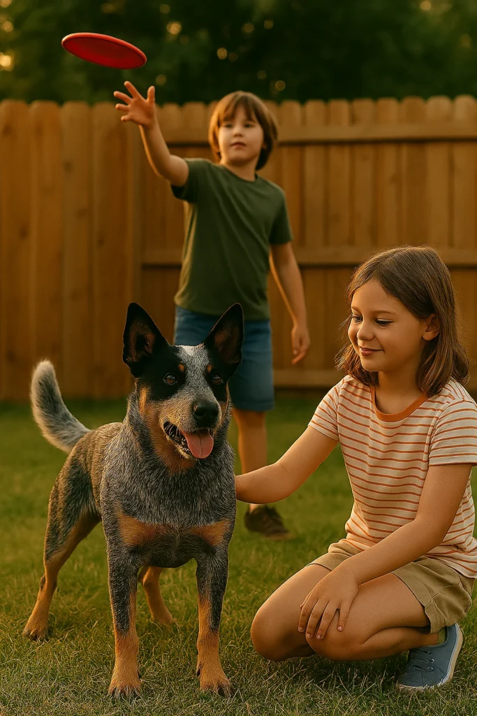 Blue Heelers good family dogs
